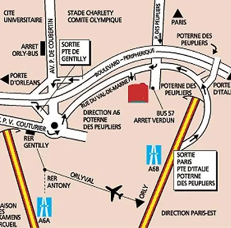 イビス パリ ポルテ デ イタリー